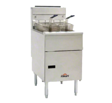 Standing Type Double Fryer